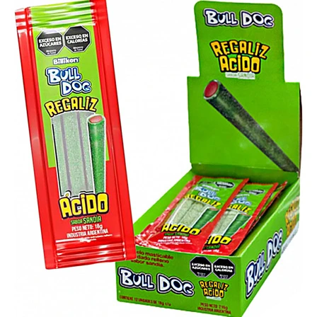 Regaliz acido sandia x12u x18gr
