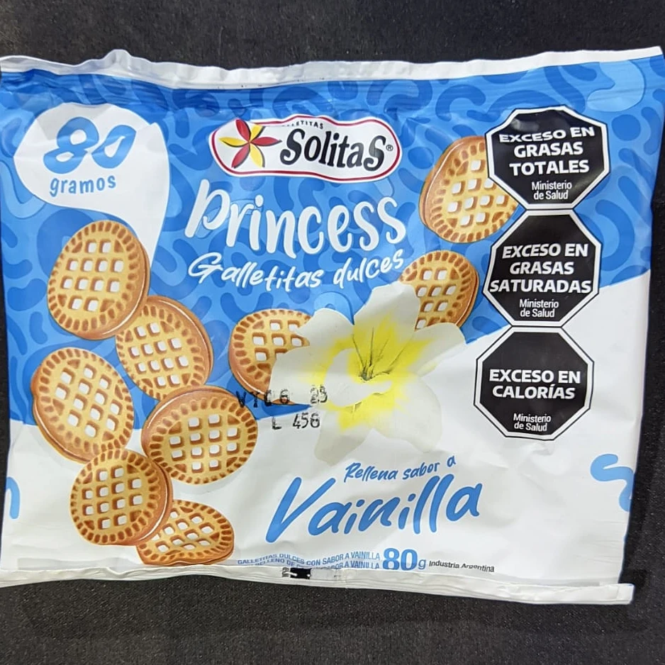 Solitas Princess Vainilla x80gr