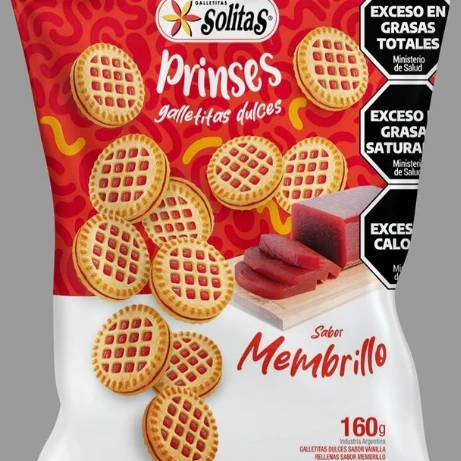 Solitas Princess Membrillo x160gr