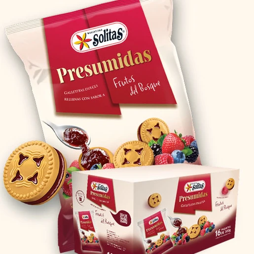 Solitas Presumidas Frutos del Bosque x160gr
