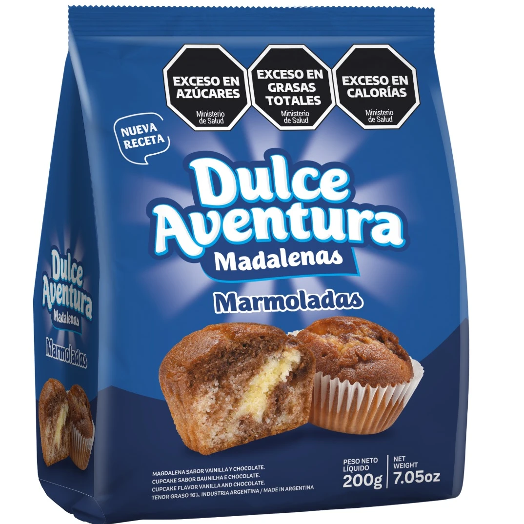 Madalenas Dulce Aventura Marmolada x200gr