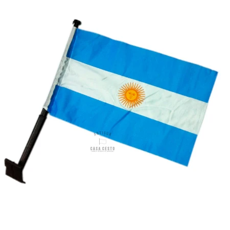 Bandera para auto Argentina