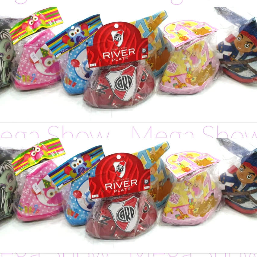 Bonetes infantiles x 10u
