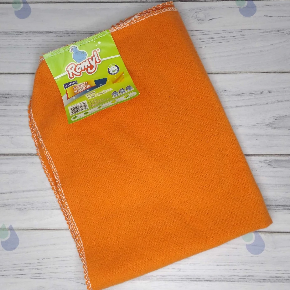Franela naranja 50x40