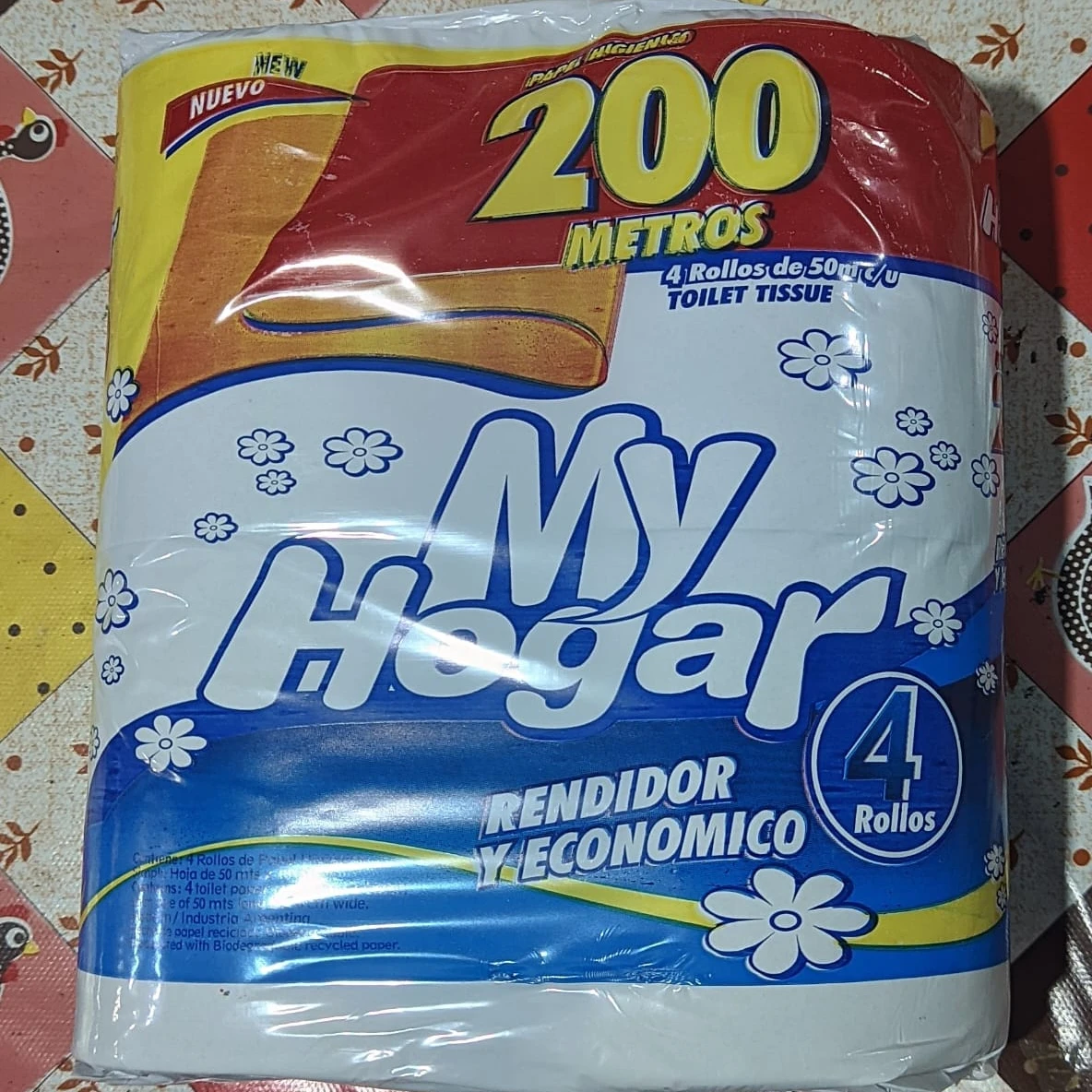 Papel Hig My Hogar Blanco x50mts x4u