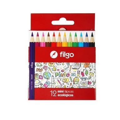 Lapiz Color Filgo Corto x12