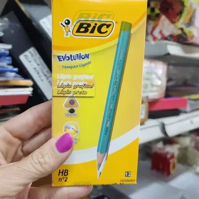Lapiz Negro Triangular BIC x1u