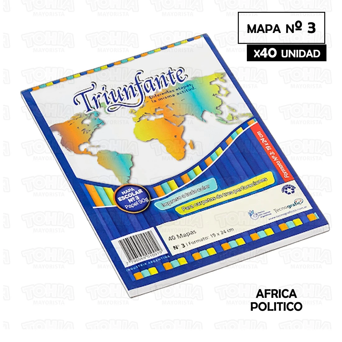 Mapa Africa Politico N°3