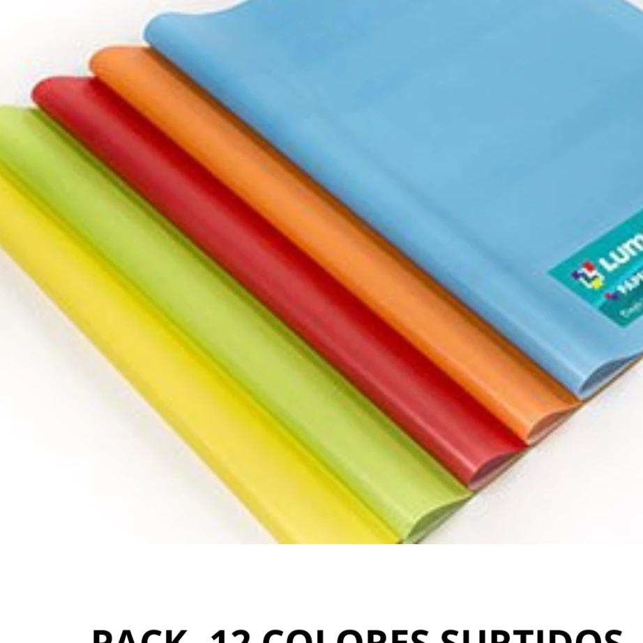 Papel afiche Surtidos x12u