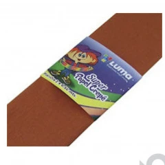 Papel Crepe Marron x10u