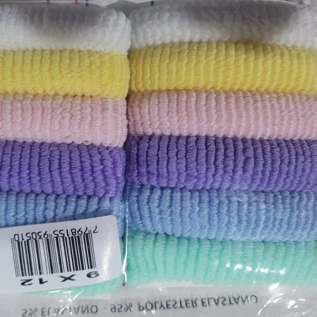Colitas / Gomitas color Pastel x12u