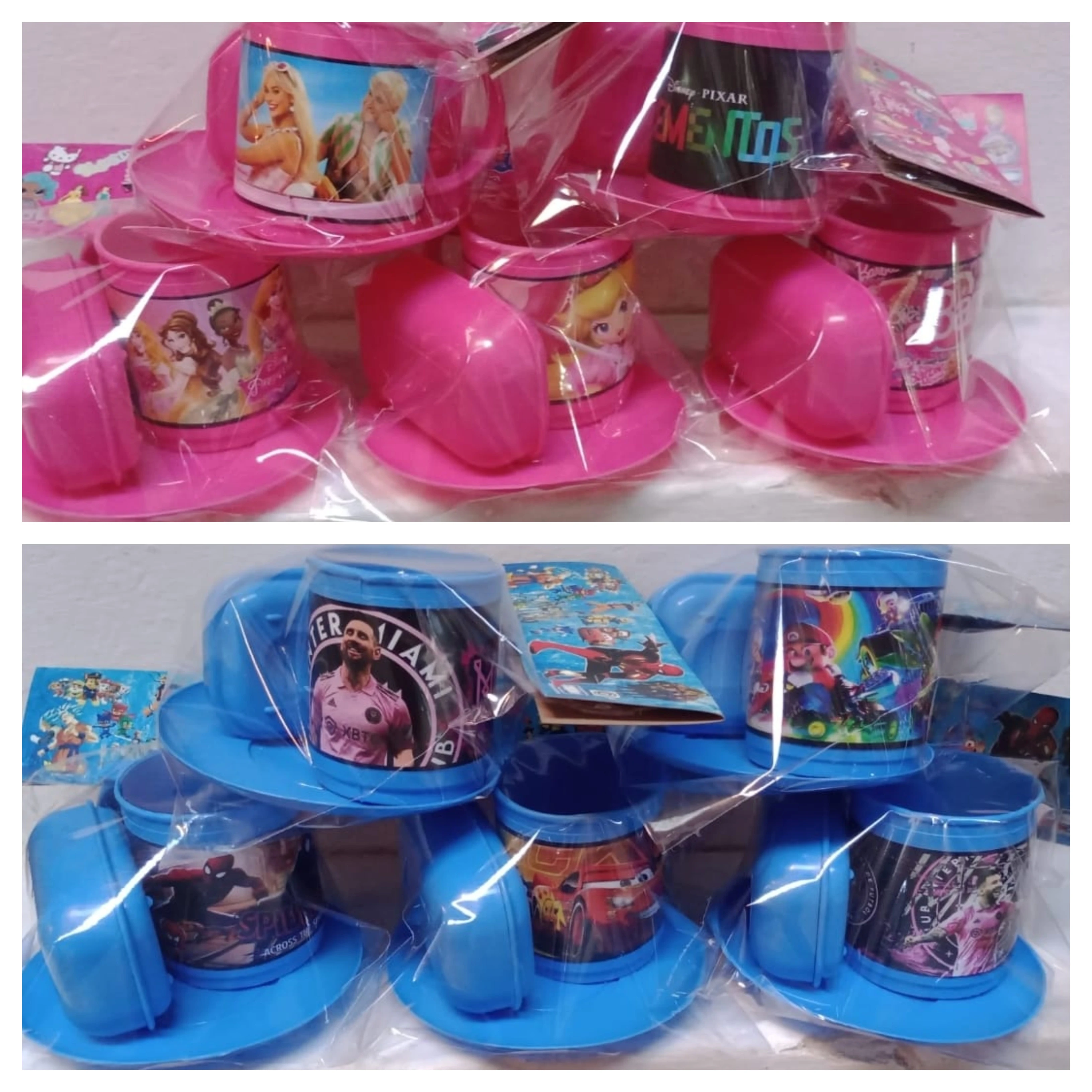 Kit Escolar x3 Motivos (Plato, Taza, Jab.)