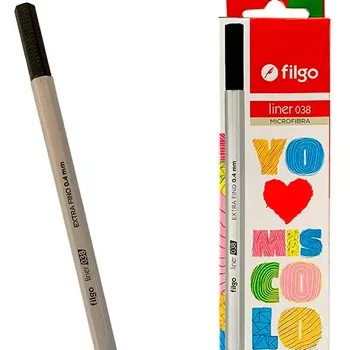 Microfibras negras Filgo x10