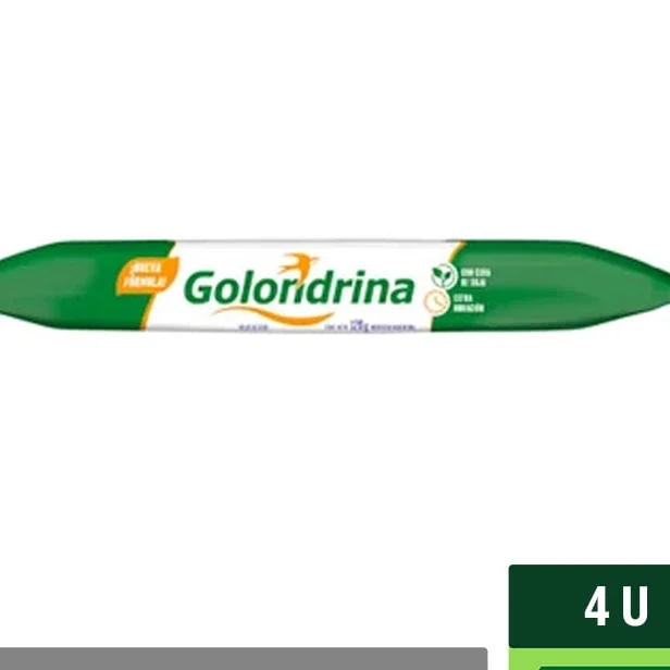 Velas blancas largas, Golondrina x 4u
