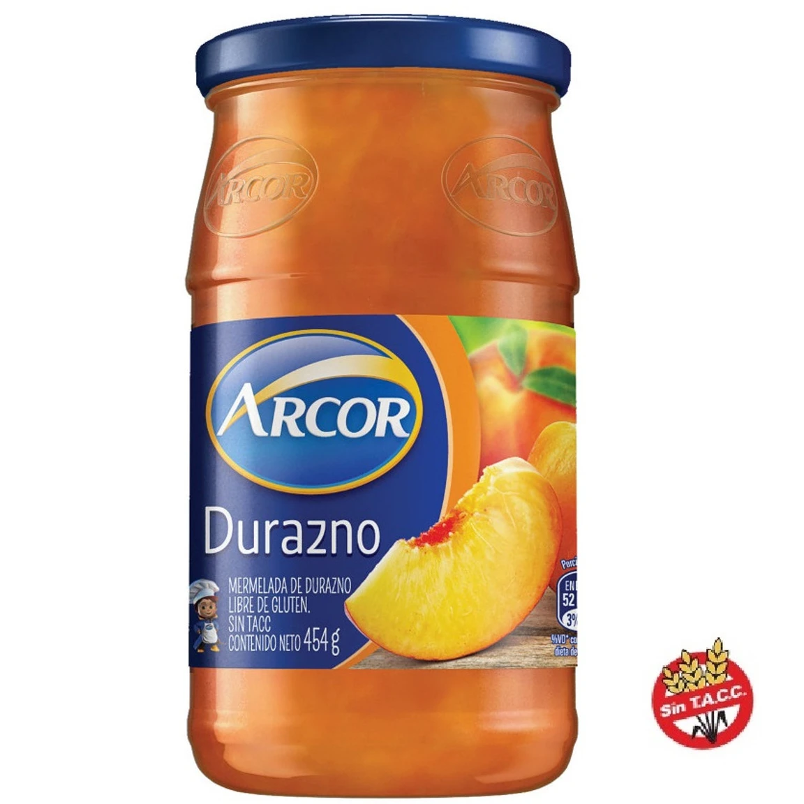 Mermelada Arcor Durazno 454gr