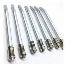 Bombillas Aluminio Crudo x12u