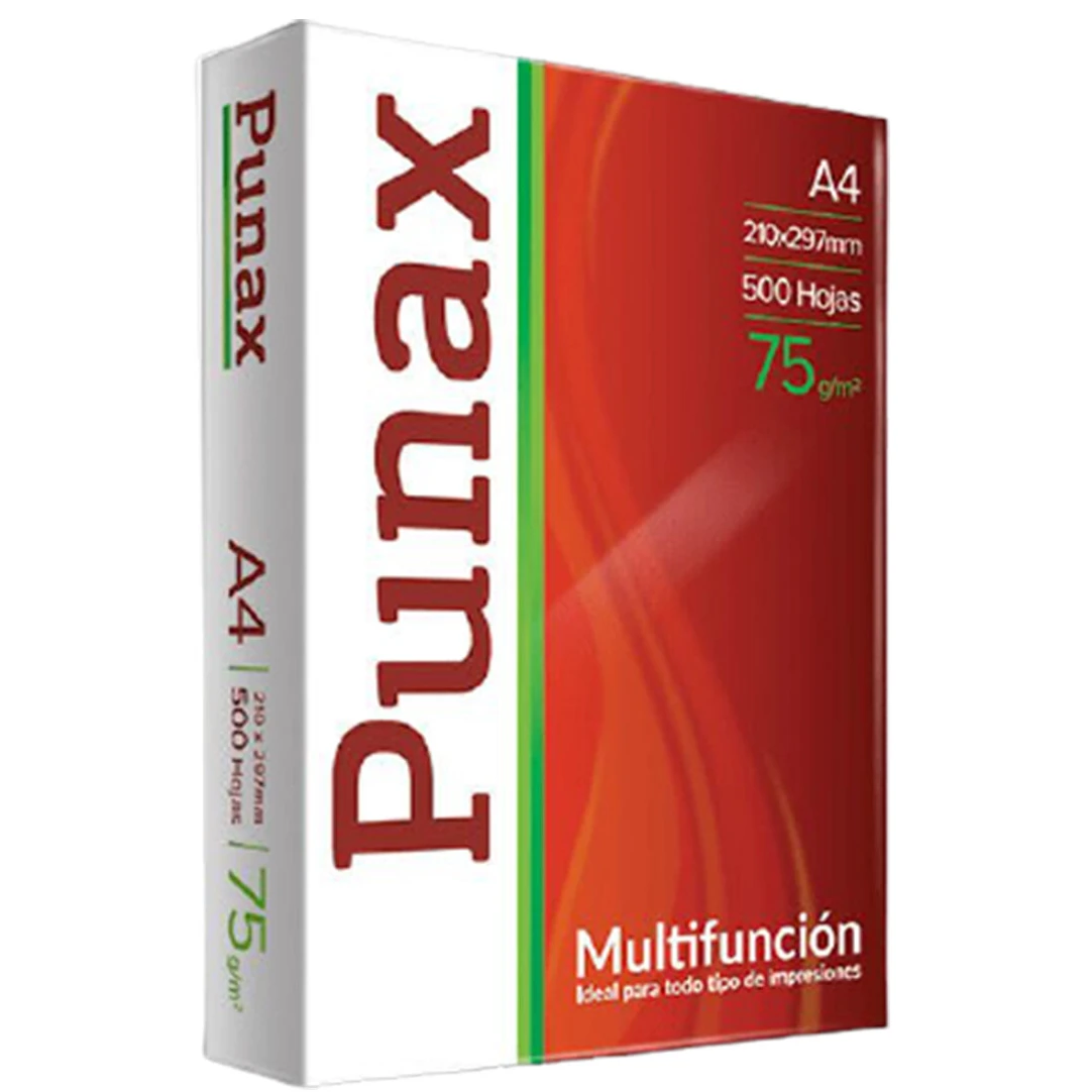 Resma de Hojas A4 Punax