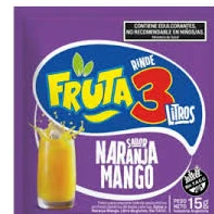 Jugo Fruta 3 Naranja- Mango x18