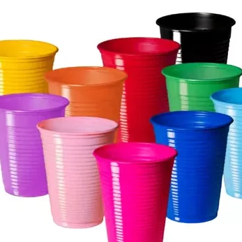 Vasos Desc Color 200cc x50u