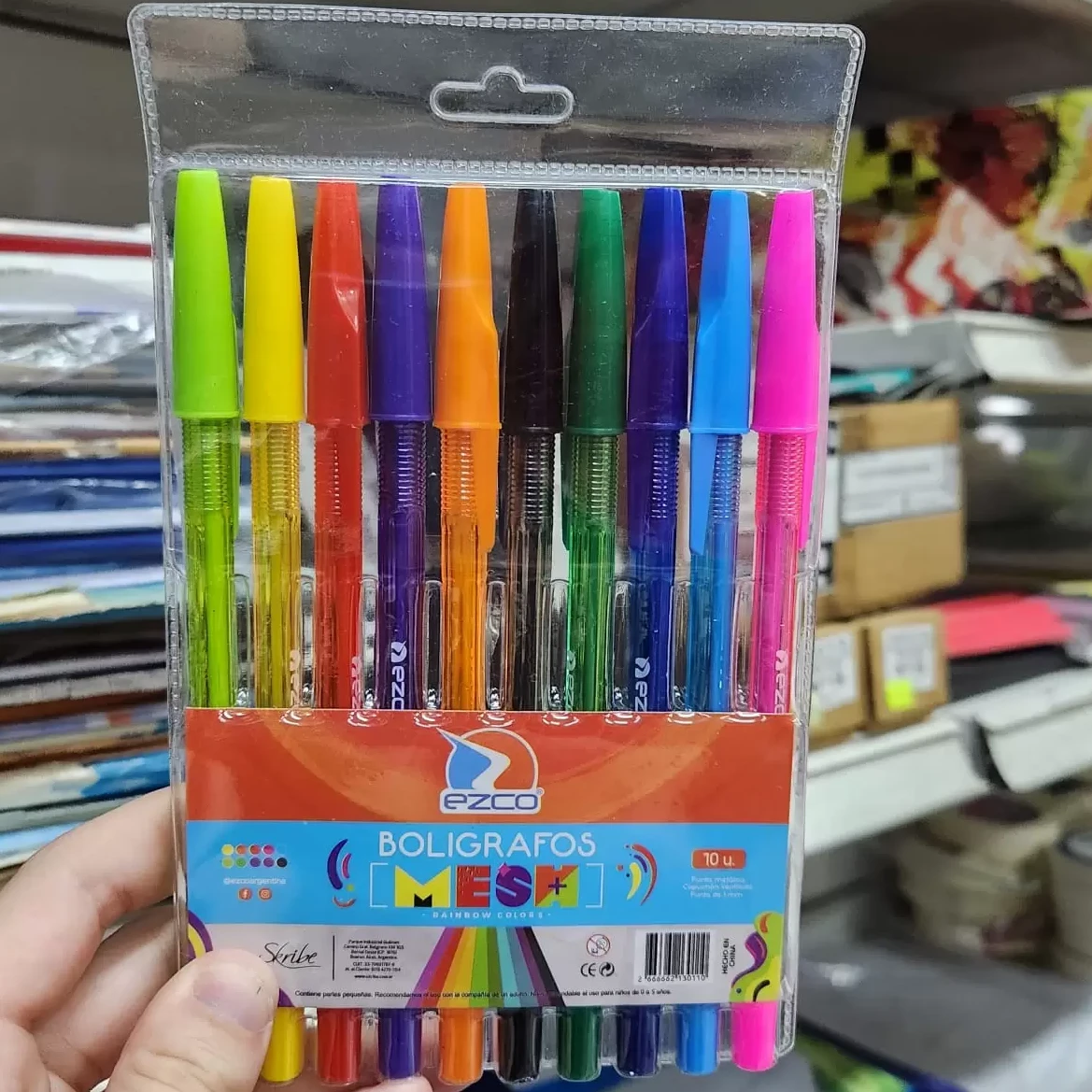 Biromes color Ezco x10u