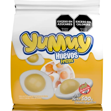 Gomitas Yummy huevos fritos 500gr