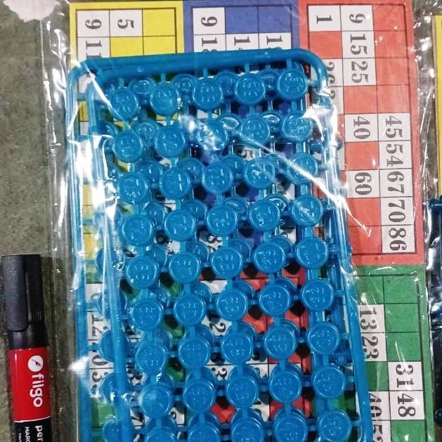 Bingo / Loteria Plastico x12 Cartones