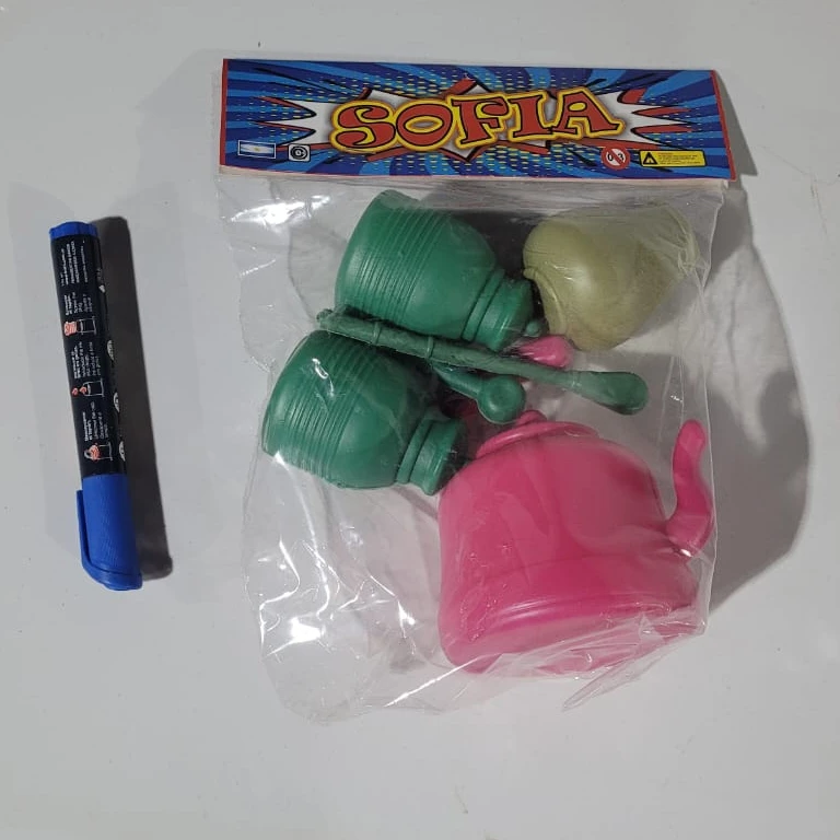 Juego de mate plastico