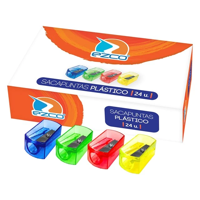 Sacapuntas plastico Ezco x24u