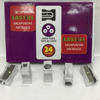 Sacapuntas Metal UTIL UNO Caja x24u