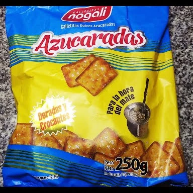 Galletitas azucaradas Nogali x250gr