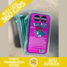 Regaliz frambuesa azucarado x360gr