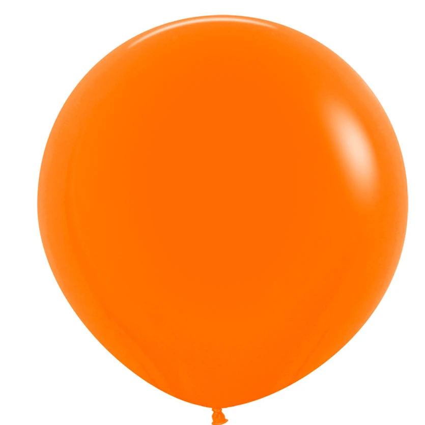 Globos naranja CBX x50 9"