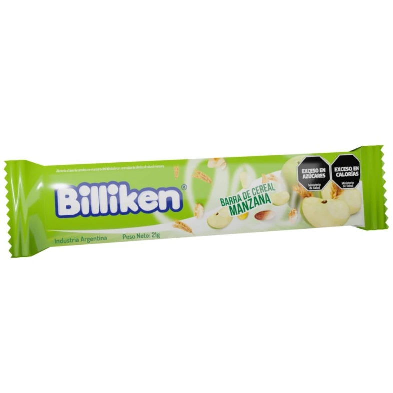Barra de cereal manzana x16u Billiken