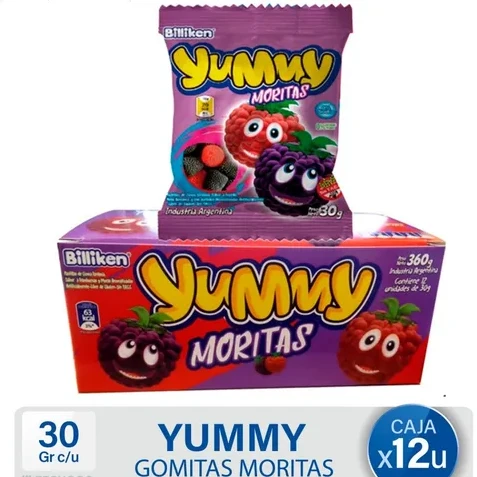 Gomitas Yummy x12u Moritas