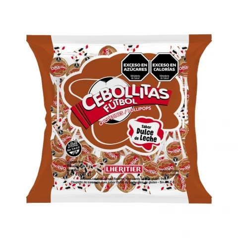 Chupetin Cebollitas dulce de leche x40u