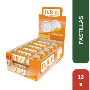 Pastillas DRF Naranja x12u