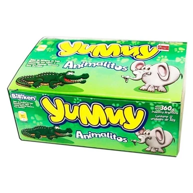Gomitas Yummy animalitos 12u x30gr