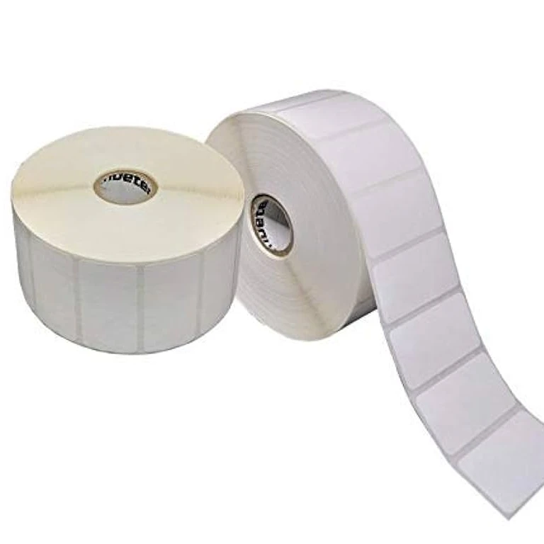 Rollito Etiquetas Blanco