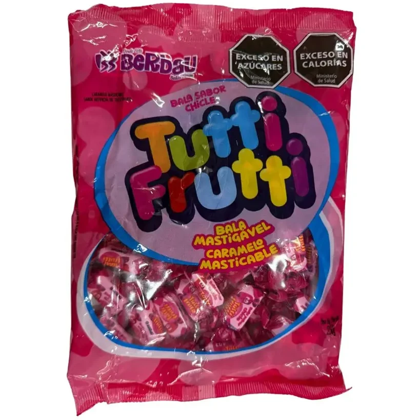 Caramelos masticables Berbau tutti x250gr