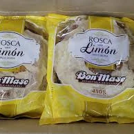 Rosca europea limon glaseado Bon Mase x400gr