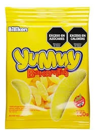 Gomitas Yummy x150gr bananitas