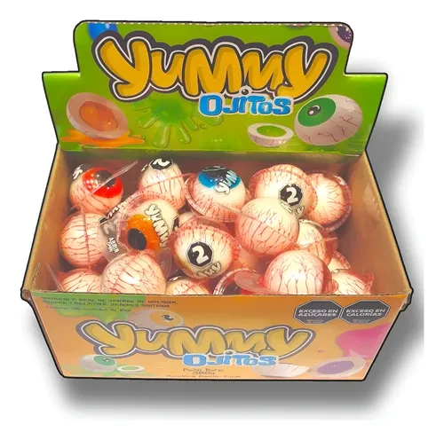 Gomitas Yummy ojitos x36u
