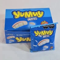 Gomitas Yummy dientes 10u x50gr
