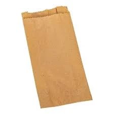 Bolsa Kraft N°3 papel madera x100u