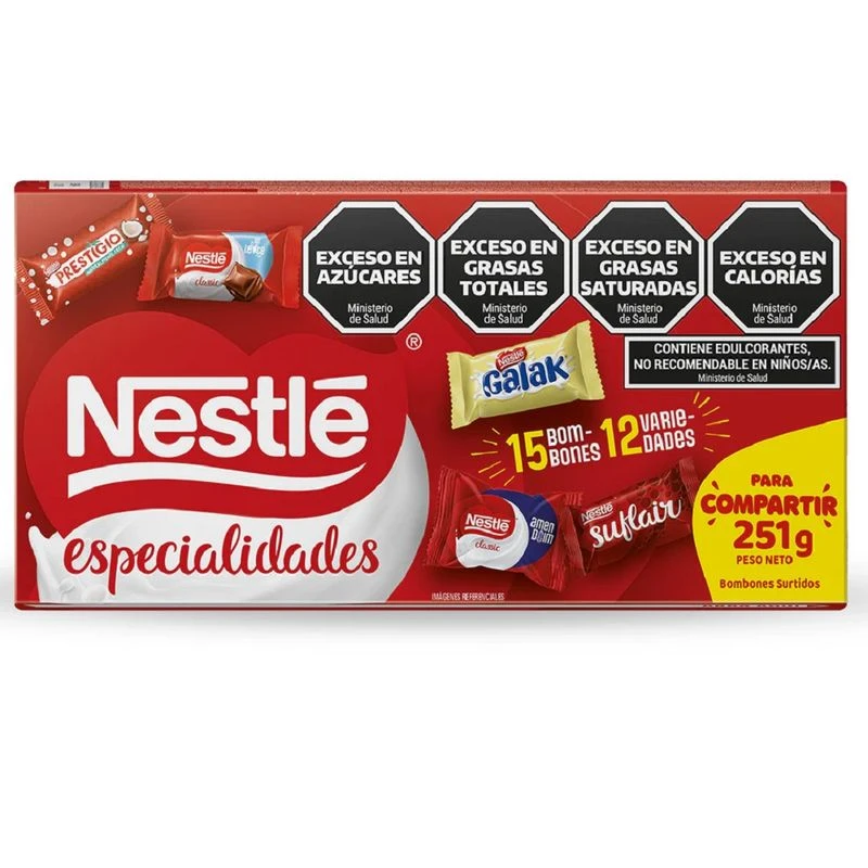 Bombon Nestle especialidades x251gr