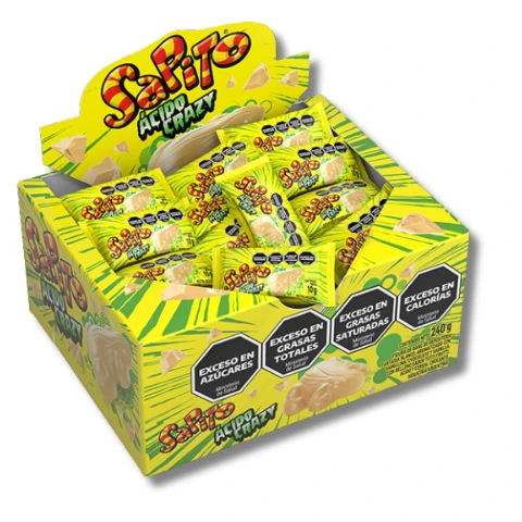 Chocolate Sapitos acido x24u