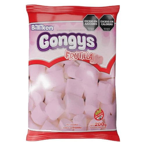 Gongys frutilla x200gr malvaviscos