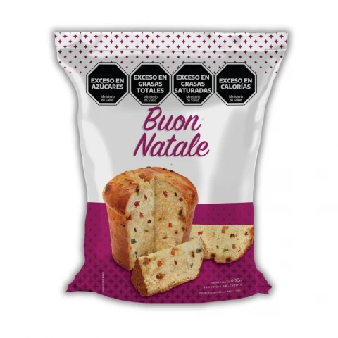 Pan Dulce Buon Natale 400gr con frutas