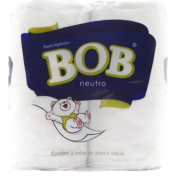 Papel hig. Bob 30mt x4u