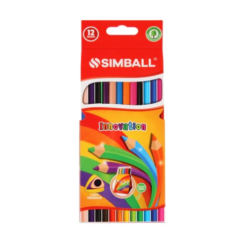 Lapiz color Simball largo x12u